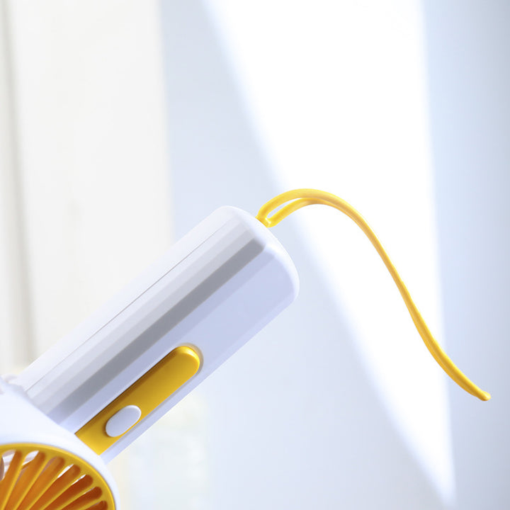 Ladies Portable Hand Fan with Innovative Design and USB Charging Function Bowlift
