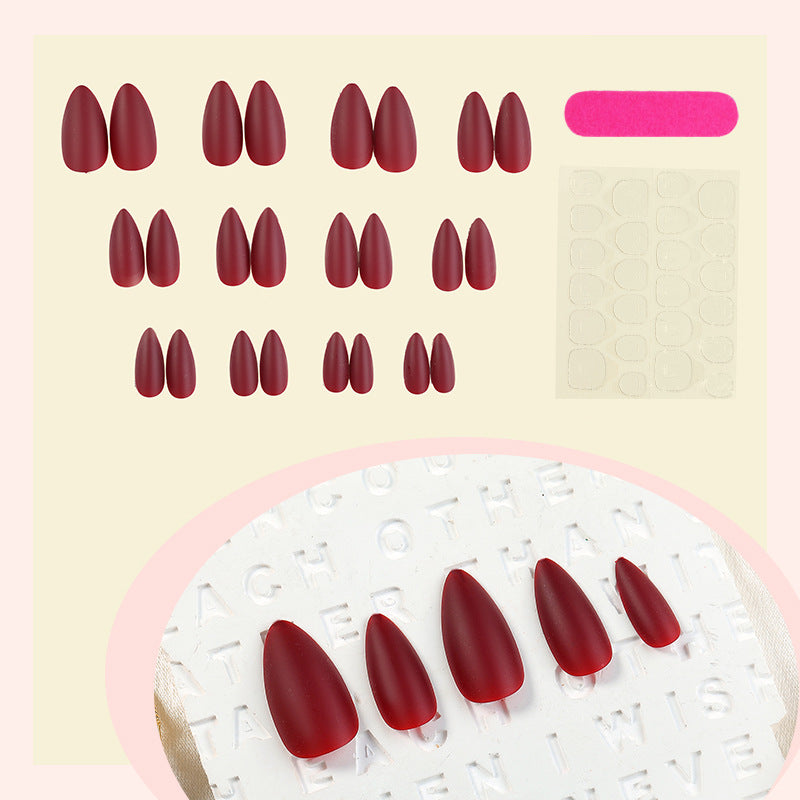 Premium Matte Press-On Nail Collection Bowlift