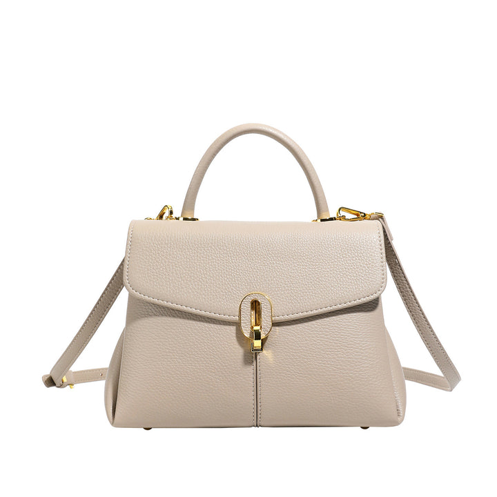 Elegant Handcrafted Structured Handbag Bowlift