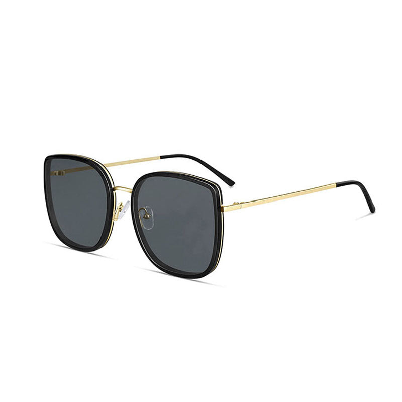 Women's Fashion Oversized Sunglasses in Elegant Square Design Bowlift