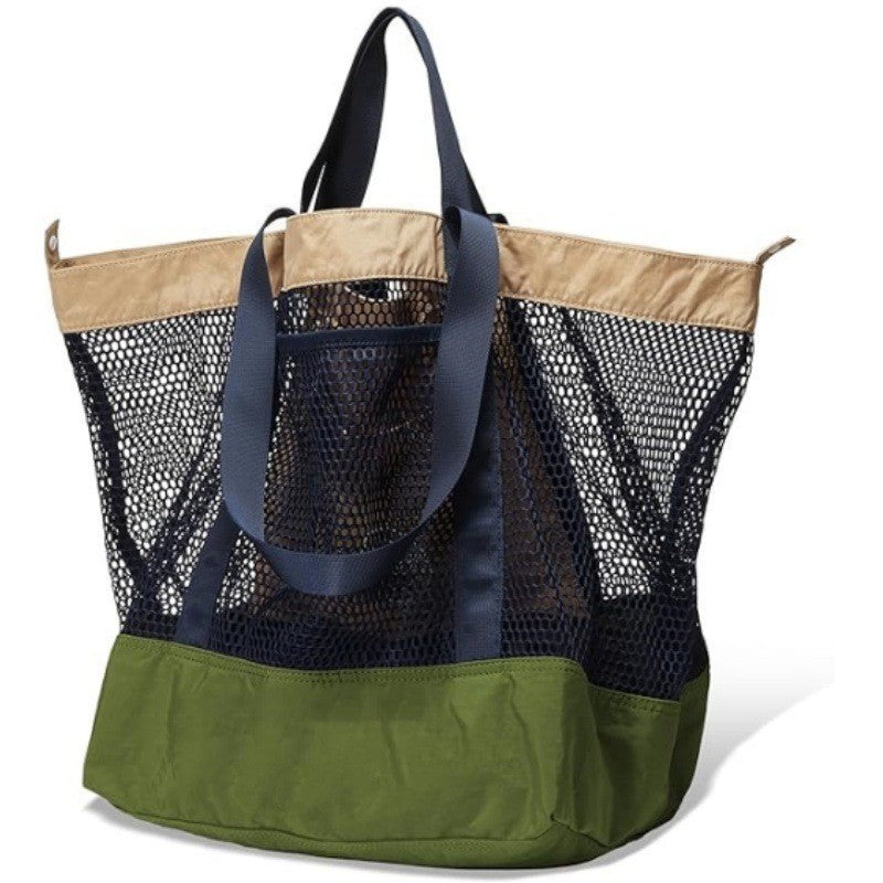 Portable mesh bag with sturdy handles Bowlift
