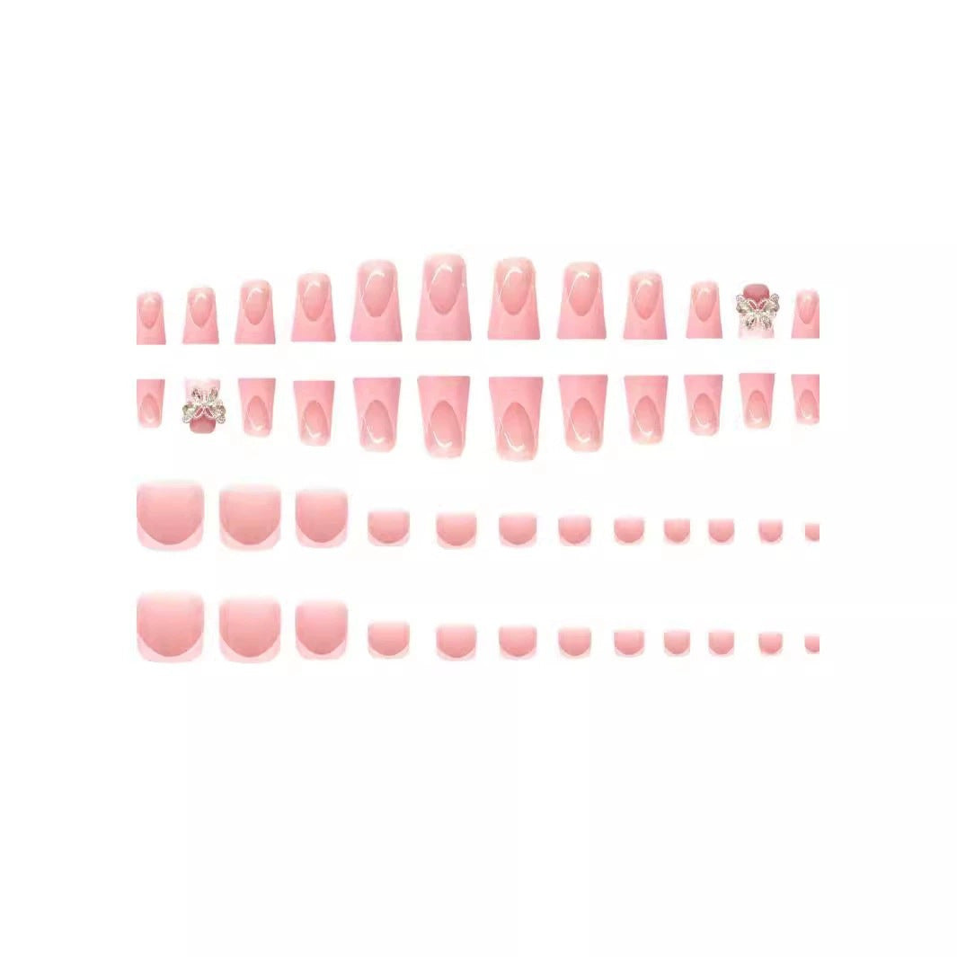 Elegant Acrylic Nail Extensions Bowlift