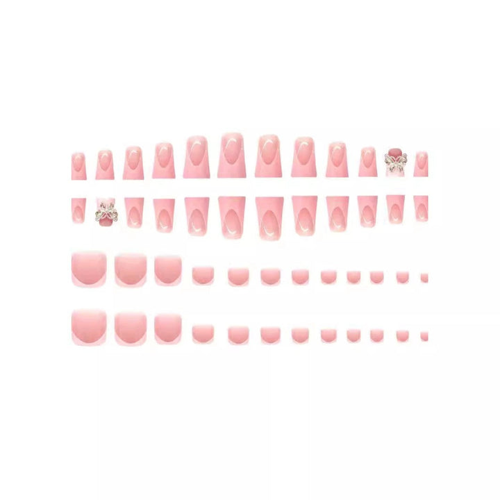 Elegant Acrylic Nail Extensions Bowlift