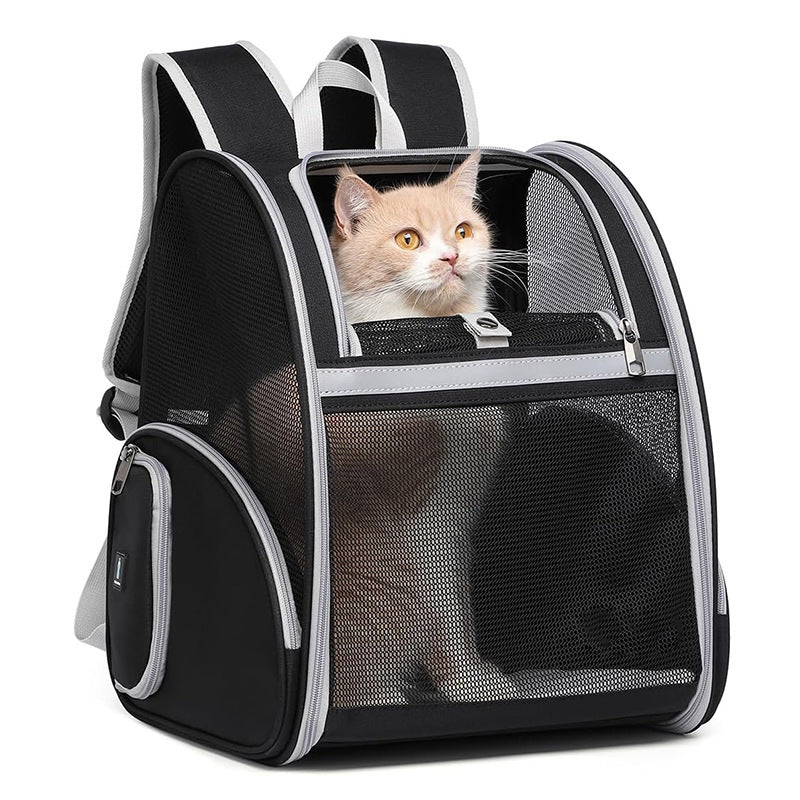 Portable Pet Travel Backpack Bowlift