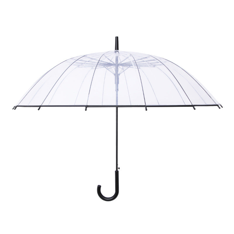 Women's Transparent Umbrella Bowlift