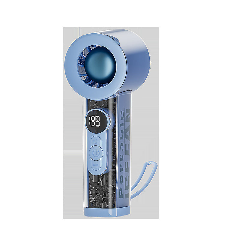 Women's portable air-conditioned fan Bowlift