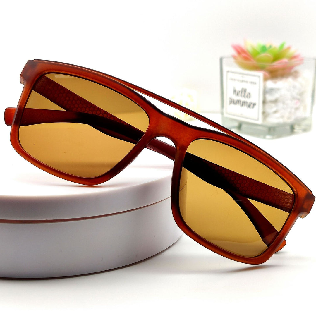 Men's trendy sunglasses with ergonomic frame and polarized lenses Bowlift