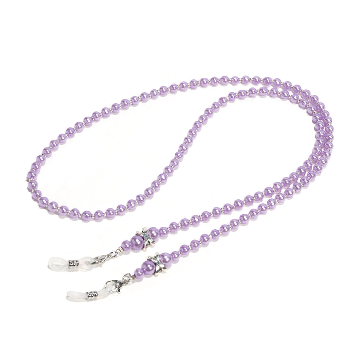 Elegant Faux Pearl Eyewear Chain Bowlift