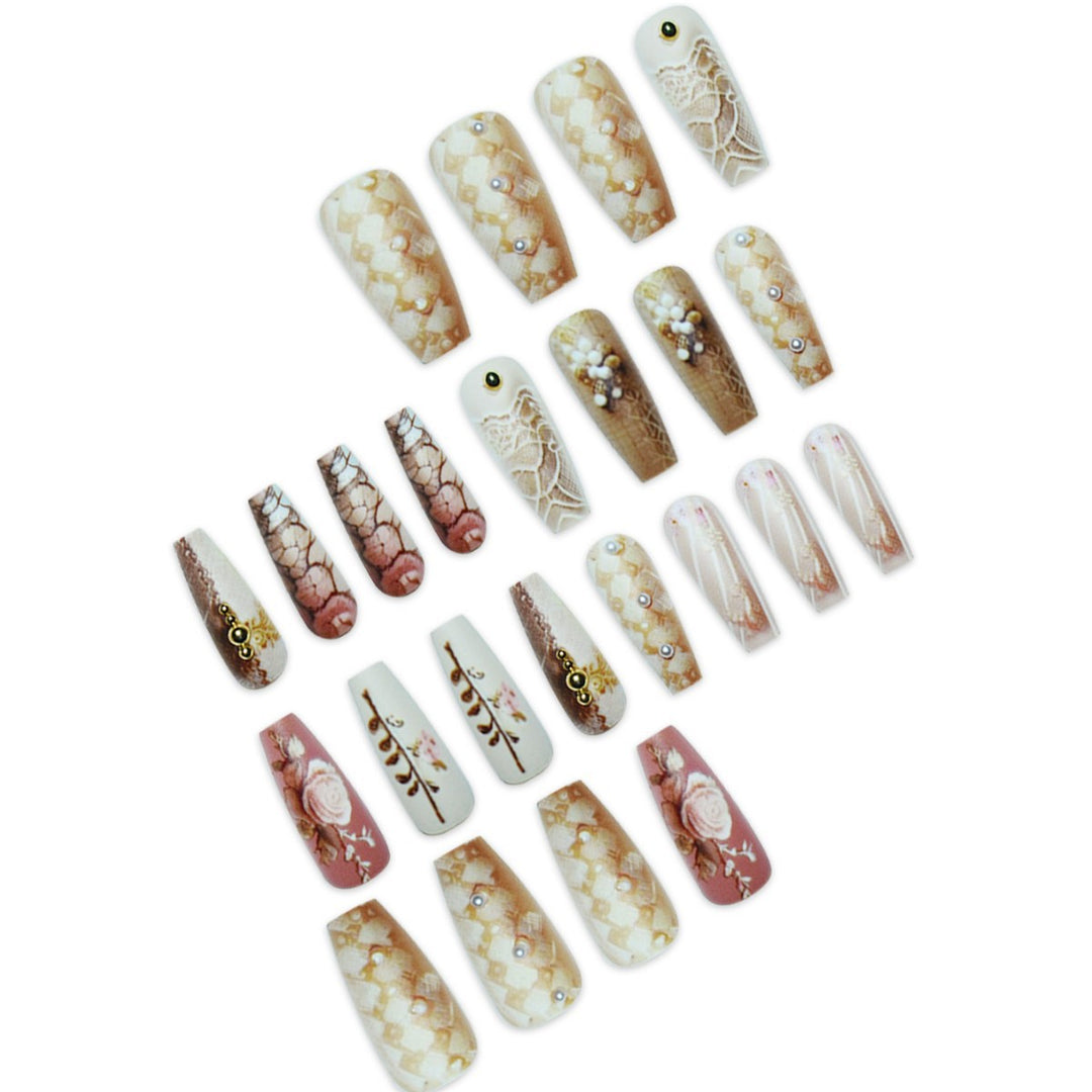 Premium Decorative Nail Art Extensions Bowlift