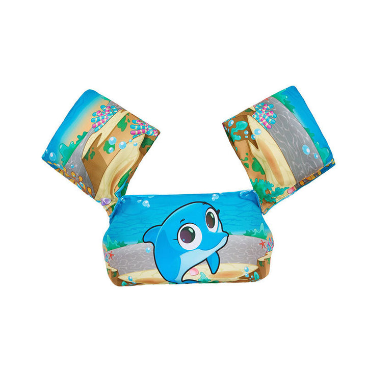 Women's Inflatable Swim Aid with Colorful Flamingo Design Bowlift
