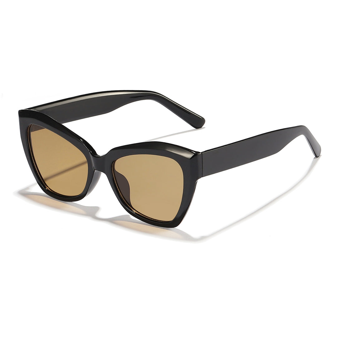 Women's Cat-Eye Sunglasses with stylish transparent frame Bowlift