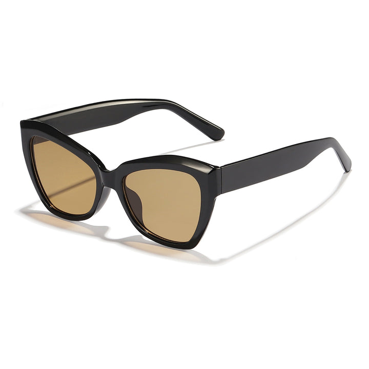Women's Cat-Eye Sunglasses with stylish transparent frame Bowlift