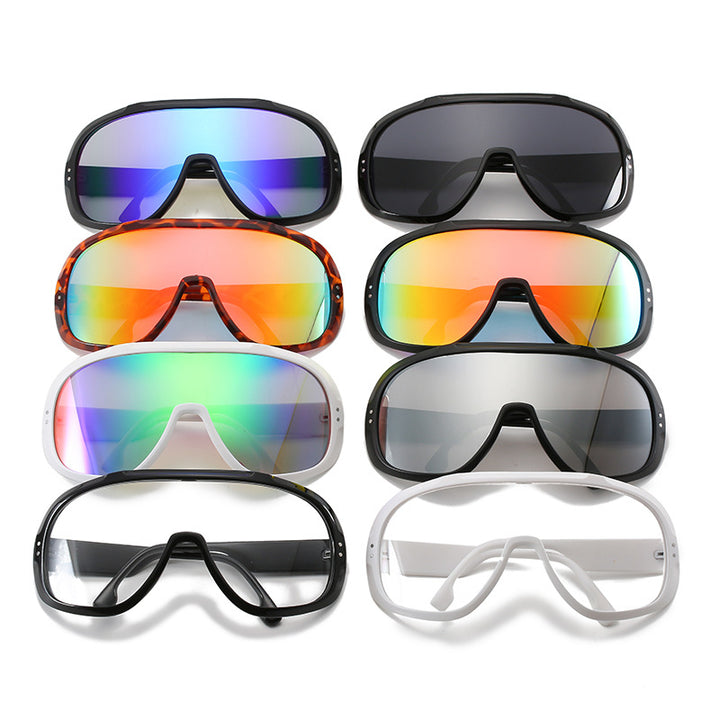 Ladies fashionable safety glasses in futuristic design Bowlift