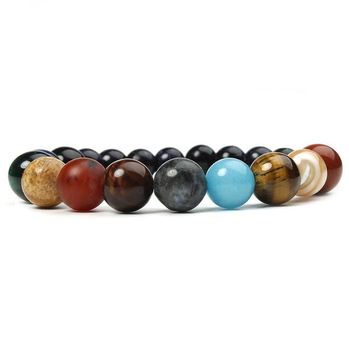 Colorful bracelet with natural stones Bowlift