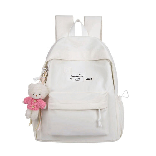 Adorable Character Design School Backpack Bowlift