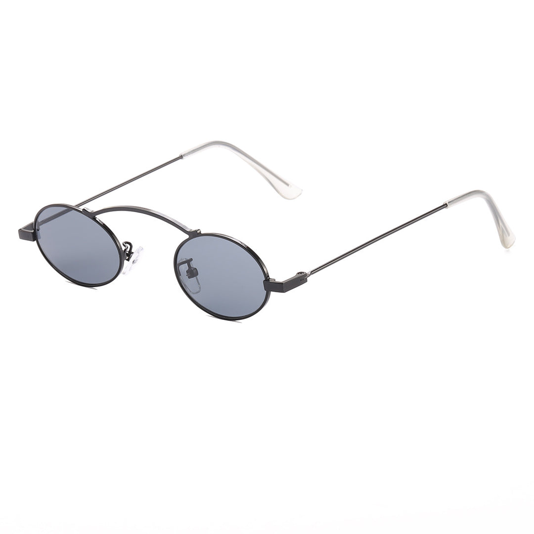 Women’s fashionable sunglasses with a unique circular frame and distinctive lenses Bowlift