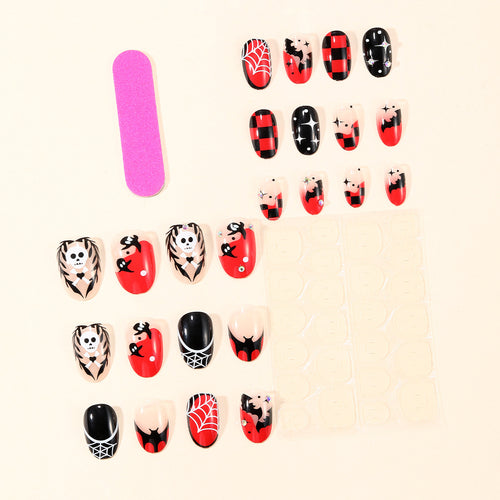 Halloween-Themed 3D Nail Art Extensions Bowlift 1789713348