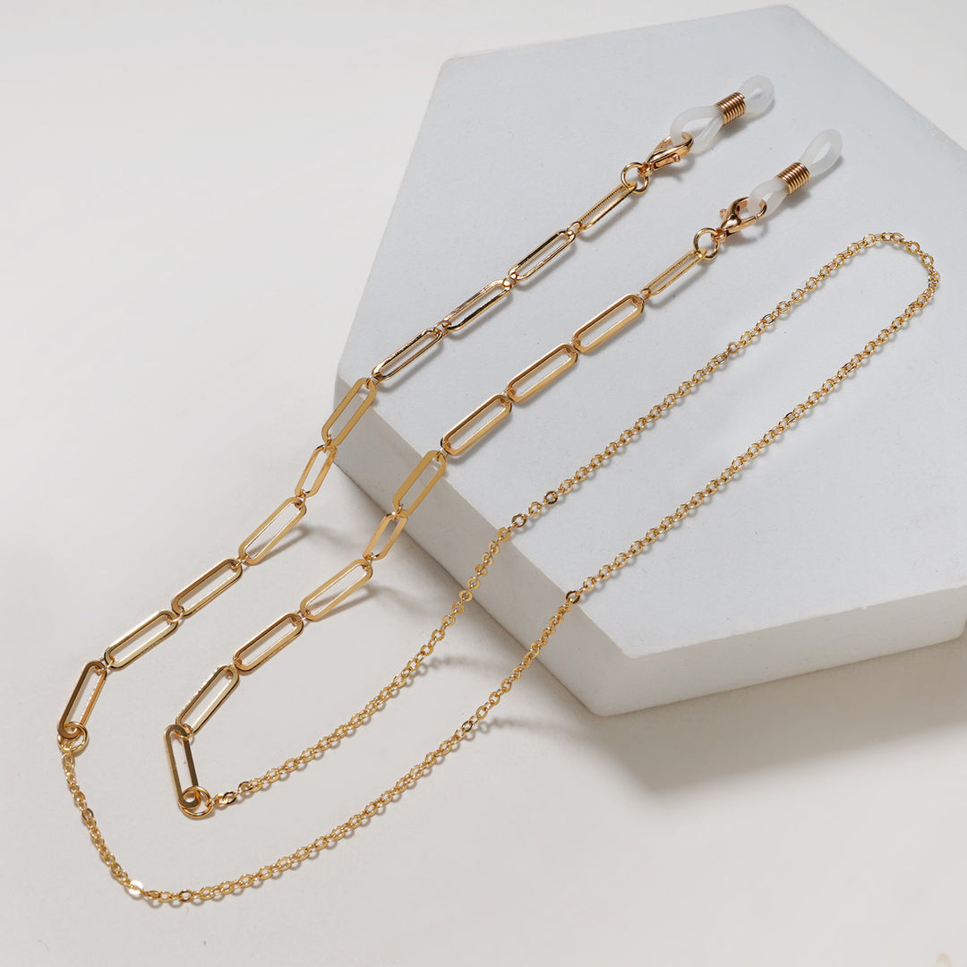 Chic Geometric Eyewear Chain Bowlift