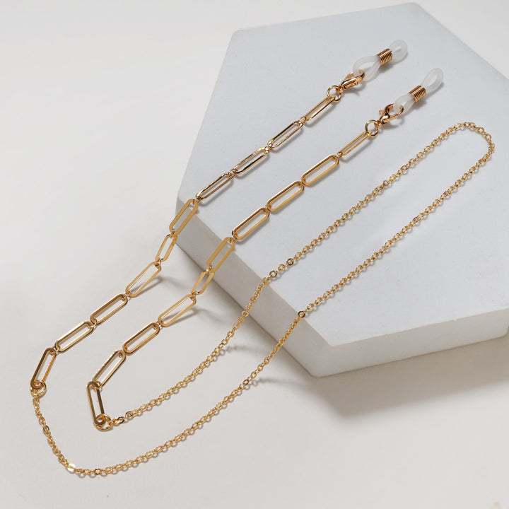 Chic Geometric Eyewear Chain Bowlift