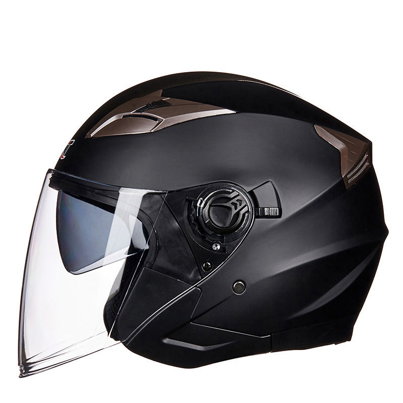 Full-Face Motorcycle Helmet with Integrated Visor Bowlift