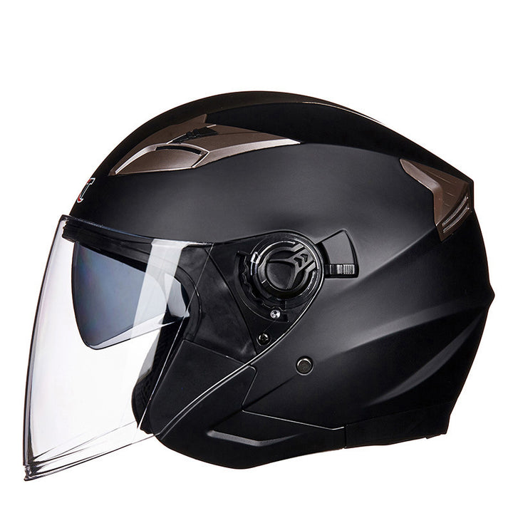 Full-Face Motorcycle Helmet with Integrated Visor Bowlift