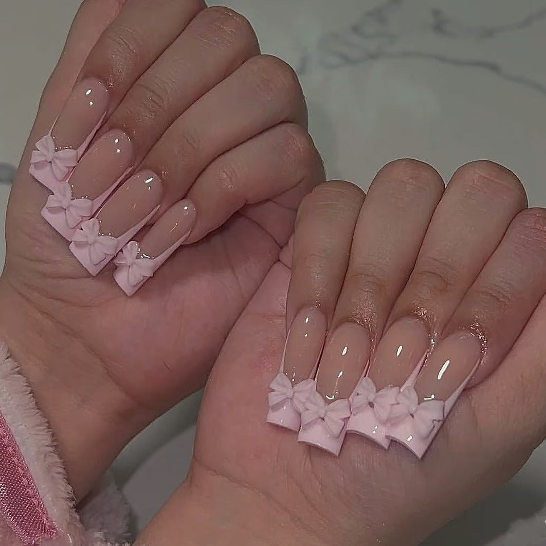 Creative Nail Art Set with Bow Decorations Bowlift