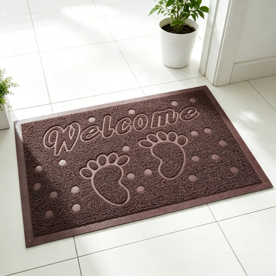 Welcome Entryway Door Mat Bowlift