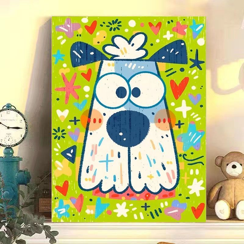 Playful Cat-Themed Canvas Wall Art Bowlift