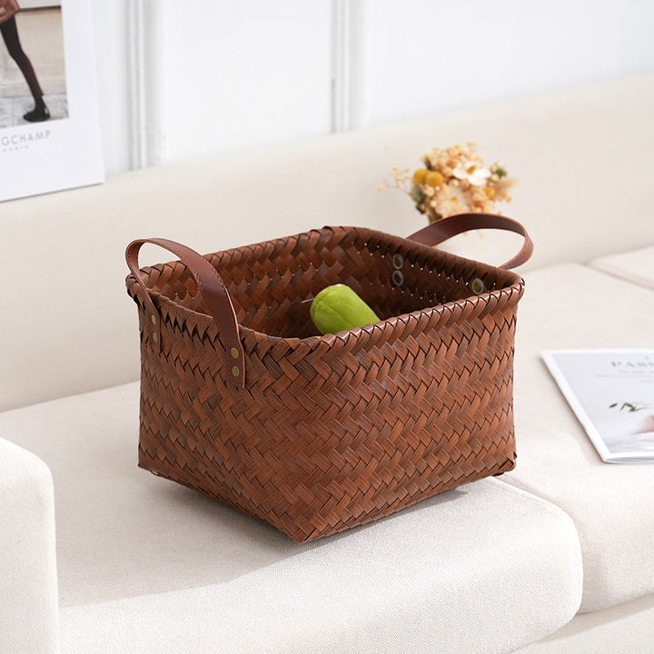 Playful storage basket with animal pattern Bowlift