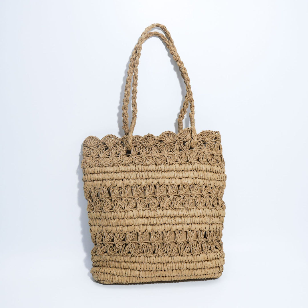 Handcrafted Macrame Beach Bag Bowlift