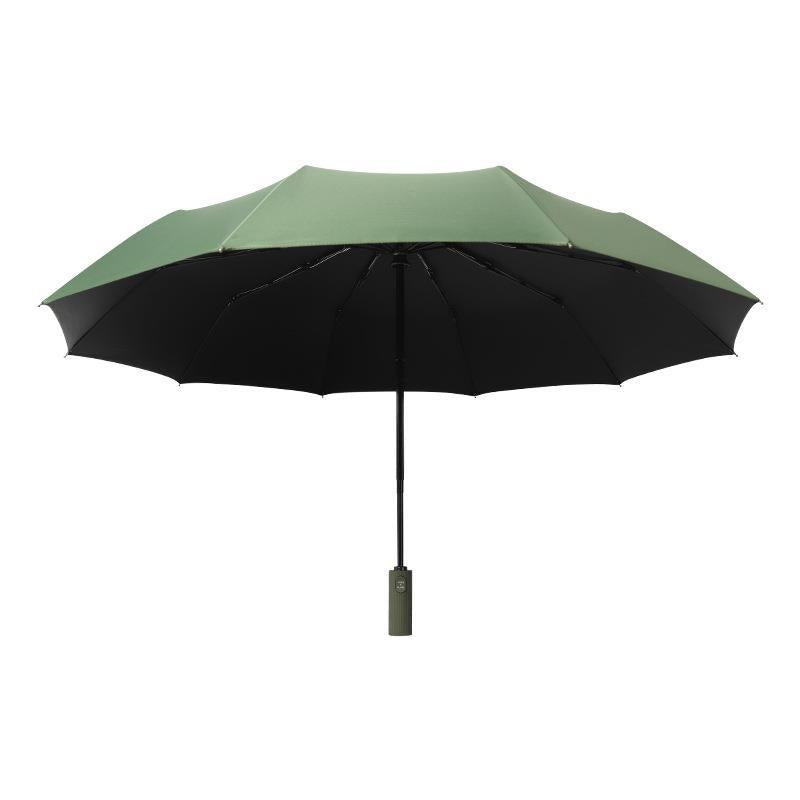 Ladies Automatic Umbrella with Wind Resistance and Ergonomic Handle Bowlift