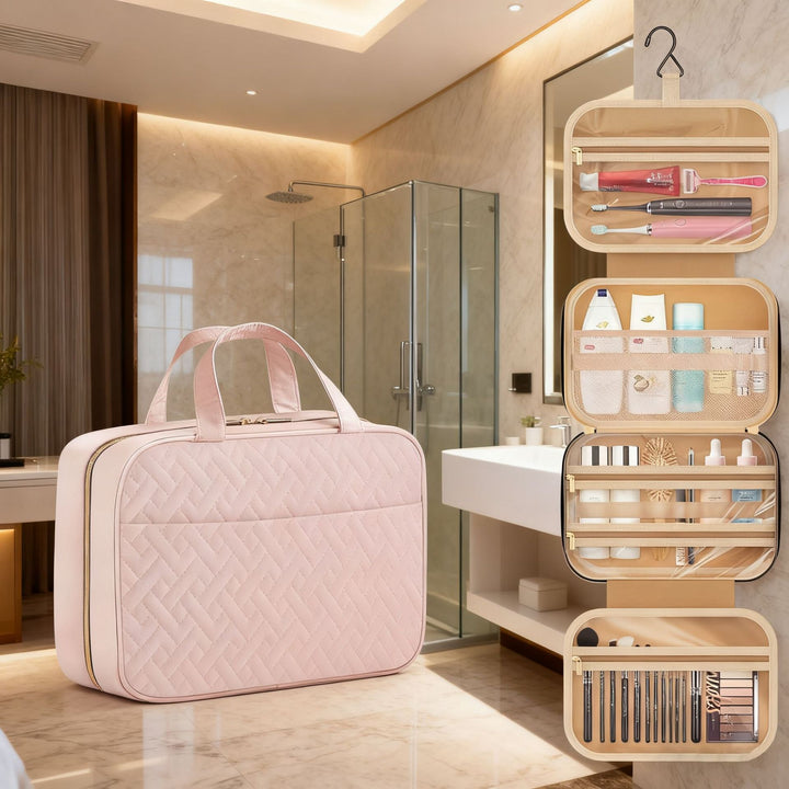 Cosmetic Organizer with Multifunctional Compartments Bowlift