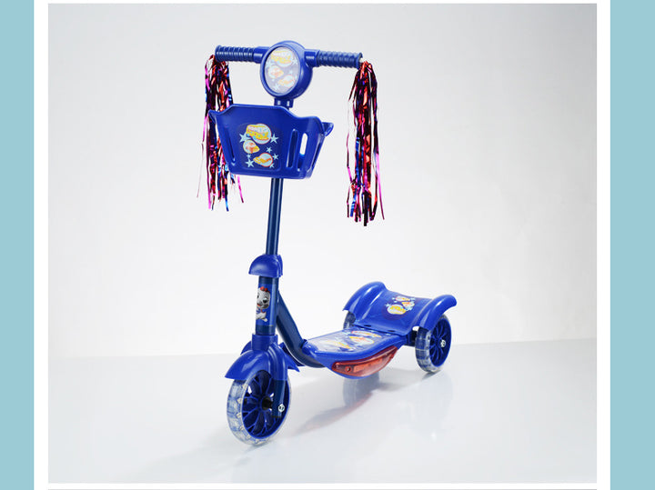 Compact Multi-Feature Kick Scooter Bowlift