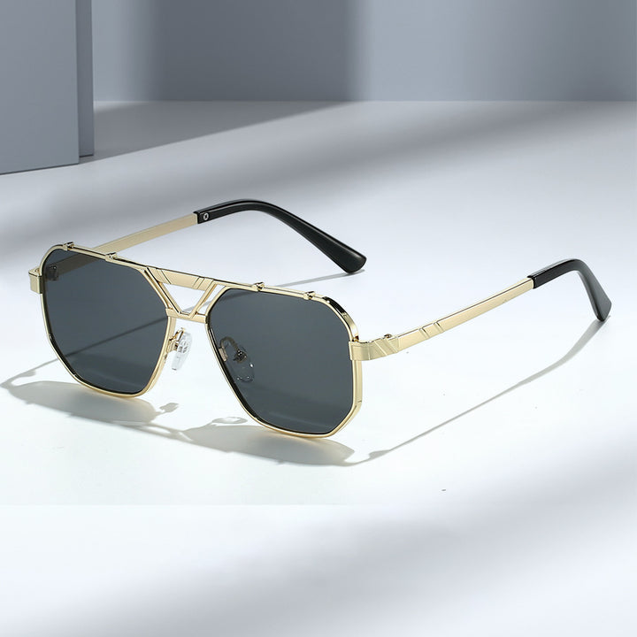 Women Fashion Sunglasses in Unique Octagon Design Bowlift