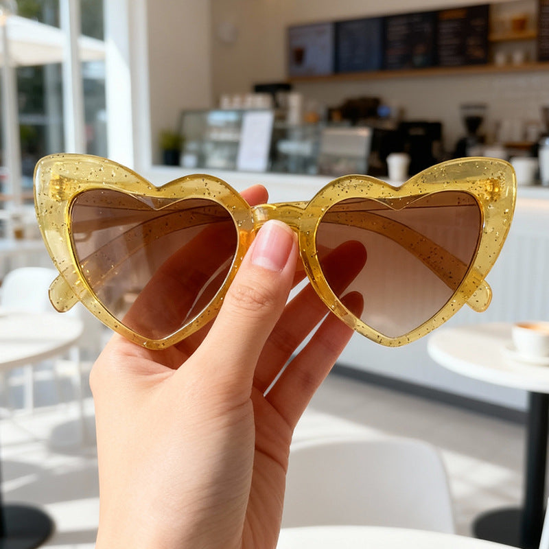 Vintage Heart-Frame Sunglasses Bowlift
