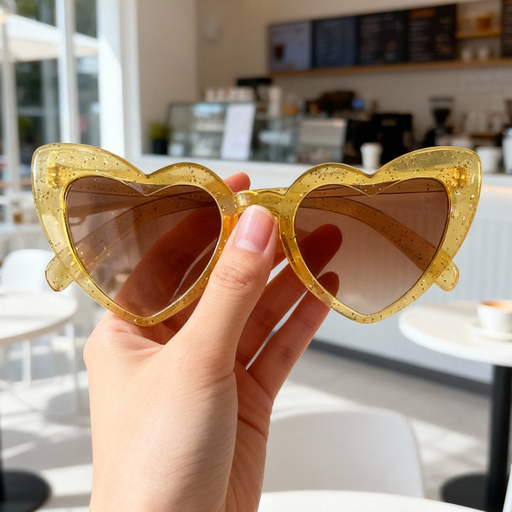 Vintage Heart-Frame Sunglasses Bowlift