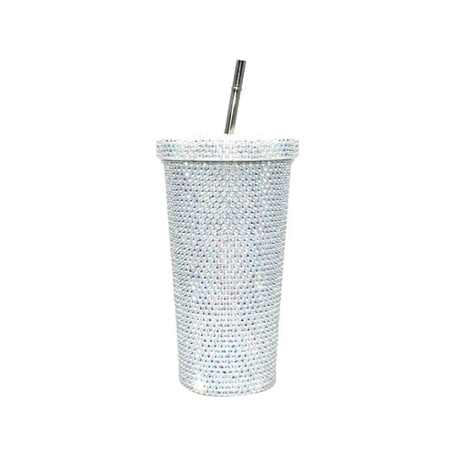Rhinestone-Studded Travel Cup Bowlift