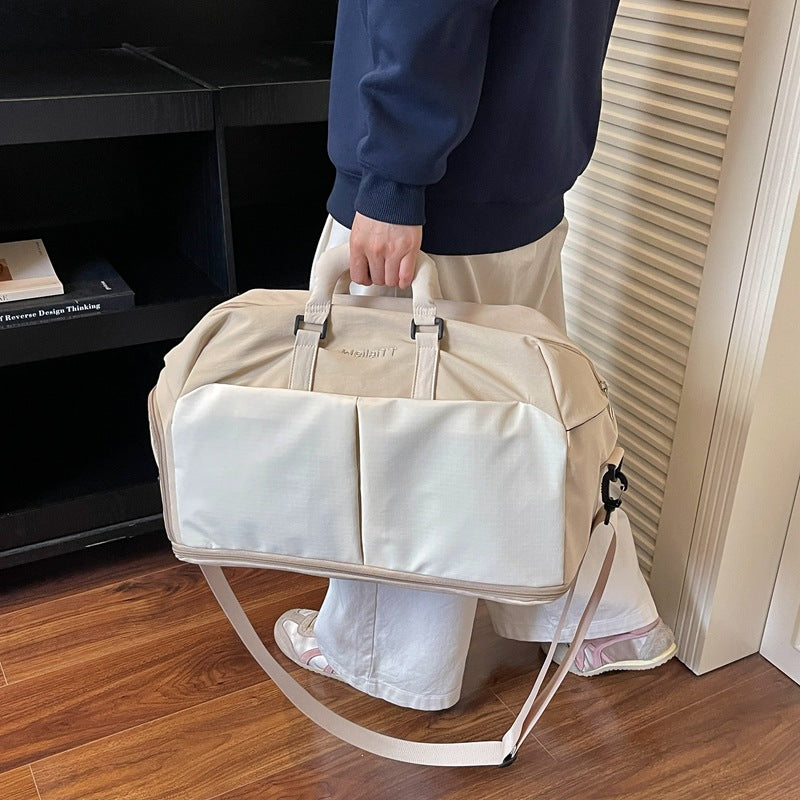 Multi-Compartment Travel Duffel Bag