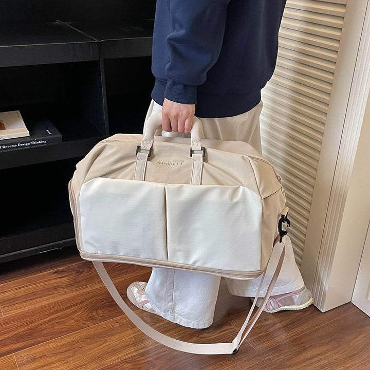 Multi-Compartment Travel Duffel Bag