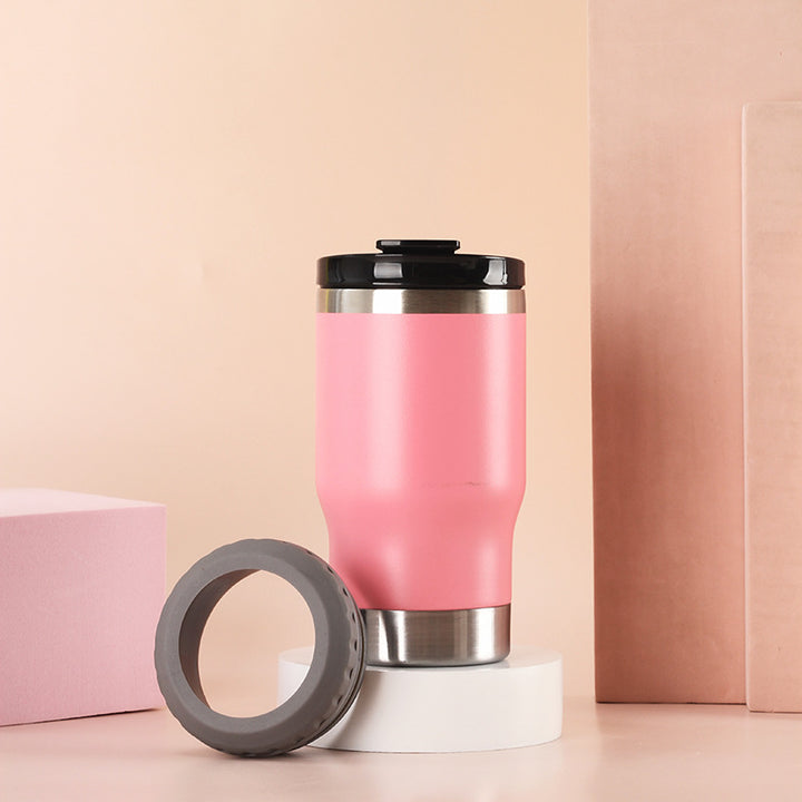 Women Insulated Coffee Mug with non-slip silicone base Bowlift