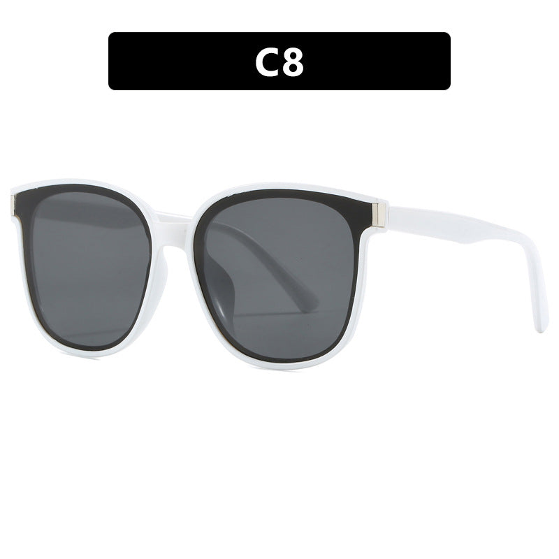 Women's stylish sunglasses with high-quality, transparent plastic frame Bowlift