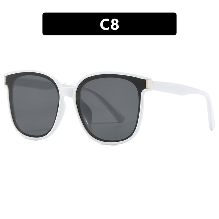 Women's stylish sunglasses with high-quality, transparent plastic frame Bowlift