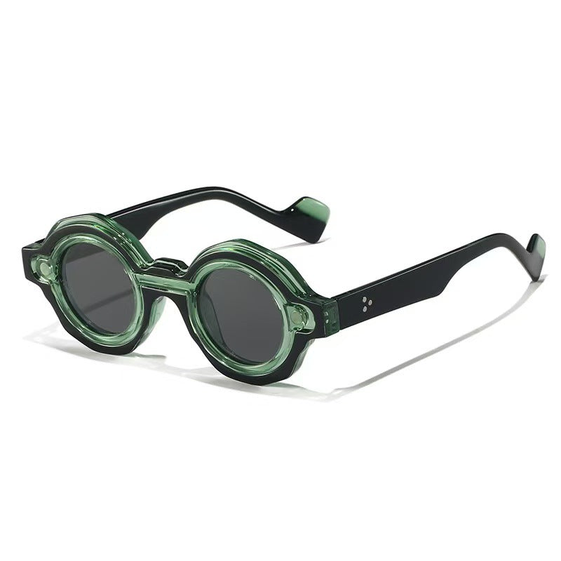 Ladies fashionable sunglasses with unique round design Bowlift