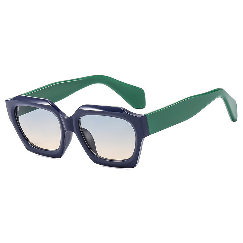 Women's trendy geometric sunglasses with unique design Bowlift