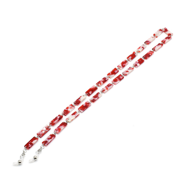 Stylish Tortoiseshell Pattern Eyewear Chain Bowlift