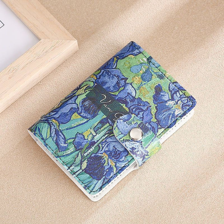 Floral Design Compact Wallet Bowlift