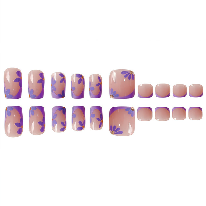 Artistic Nail Art Set with Glossy Finish Bowlift