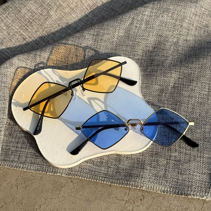 Geometric Frame Sunglasses Bowlift