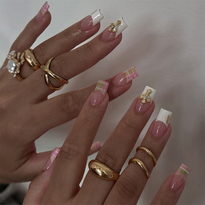 Decorative Press-On Nails with Unique Patterns Bowlift