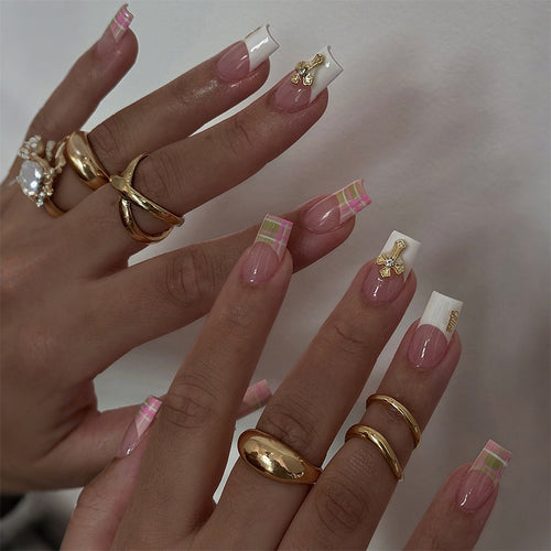 Decorative Press-On Nails with Unique Patterns Bowlift